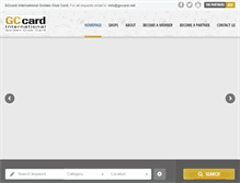 Tablet Screenshot of gccard.net